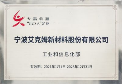 專(zhuān)精特新小巨人